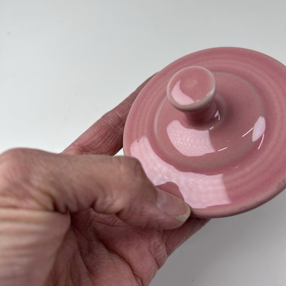 Fiesta Fiestaware Peony ? Pink Sugar Dish * Lid Only* Replacement Piece HLC
